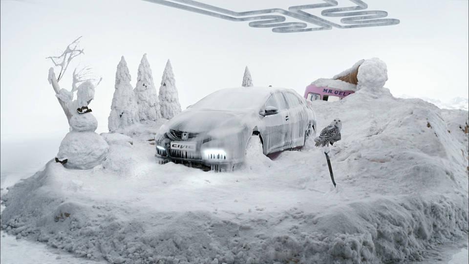 Honda Civic: Hot & Cold, Visual Effects: Moving Picture Company